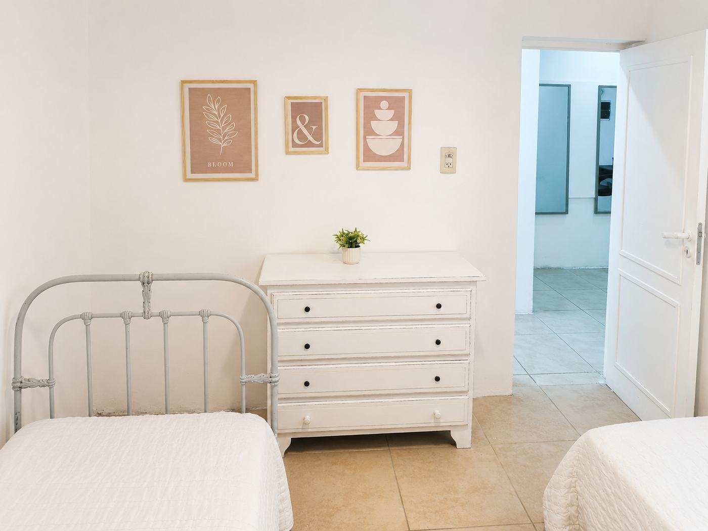 Detalle del dormitorio